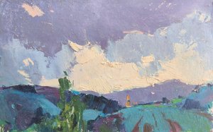 Dramatic Mountain Sky by Alexander Shandor