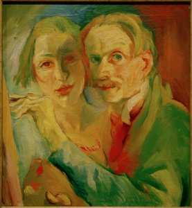 Self-Portrait with Student