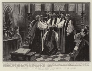 The Consecration of Canon Gore, the Laying on of Hands by Alexander Stuart Boyd