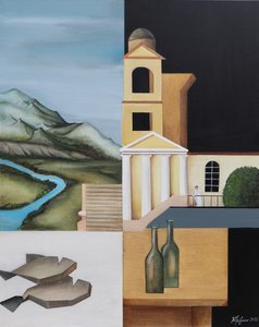 Surreal Divided Composition