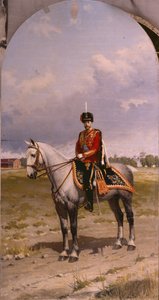 Portrait of Emperor Nicholas II 1868-1918, 1908