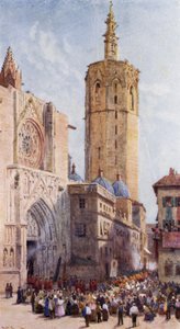 The Mignelete, Valencia by Alexander Wallace Rimington