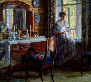 Interior by Alexander Wiktorowitsch Morawow