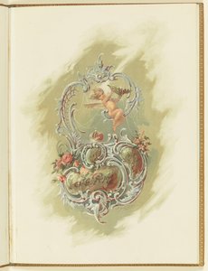 Program for the Ballet La Perle by Marius Petipa and Riccardo Drigo by Alexander von Hohen