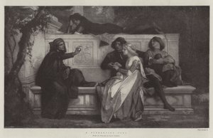 A Florentine Poet by Alexandre Cabanel