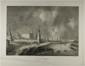View of the Kremlin from the Stone Bridge