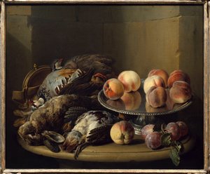 Still Life, Game and Pins by Alexandre Francois Desportes