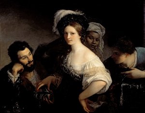 The Young Courtesan by Alexandre Francois Xavier Sigalon