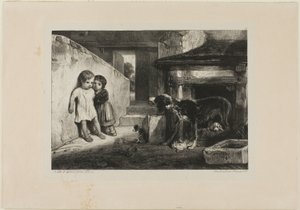 Children Frightened by a Dog