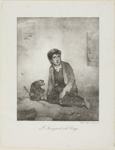 The Savoyard and the Monkey by Alexandre Gabriel Decamps