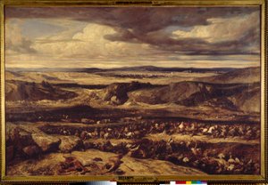 The defeat of the Cimbres (101 BC) by Alexandre Gabriel Decamps