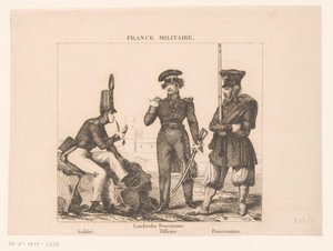 Three French Soldiers