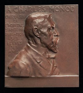 Alexandre-Charles Monod, Surgeon [obverse] by Alexandre Louis Marie Charpentier