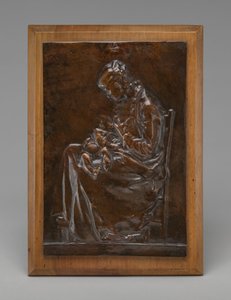 Maternity, or Young Woman Nursing a Child, model 1882 by Alexandre Louis Marie Charpentier