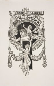Book-Plate of Joan Subirachs