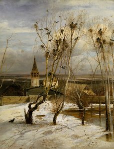 Rooks Have Returned by Alexei Kondratievich Savrasov