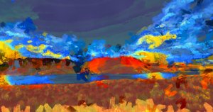 Landscape with Lake
