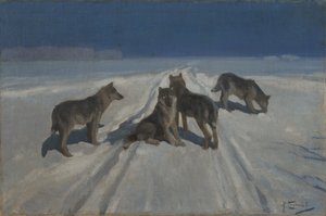 Wolves by Alexei Stepanovich Stepanov