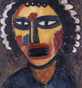 Prophet (Sibyl) by Alexej von Jawlensky