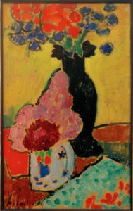 Still Life with Black Vase