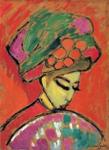 Young Girl with a Flowered Hat, 1910