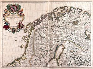 Lapland and Finland by Alexis Hubert Jaillot
