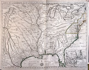 Louisiana and Mississippi River
