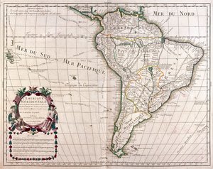 South America - by A by Alexis Hubert Jaillot