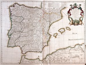 Spain by Alexis Hubert Jaillot