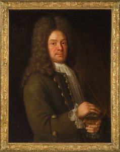 Portrait of Simon Harcourt, 1st Viscount Harcourt 1661-1727 by Alexis Simon Belle
