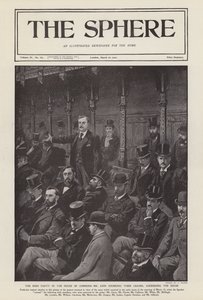 Irish MP John Redmond addressing the House of Commons by Alfred (after) Pearse