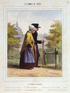 The Woman of the Invalides, from Les Femmes de Paris by Alfred Andre Geniole