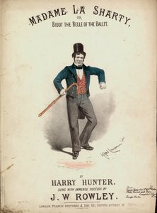 Madame La Sharty or Biddy the Belle of the Ballet by Alfred Concanen