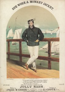 She Wore a Monkey Jacket by Alfred Concanen