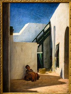Moroccan House Courtyard
