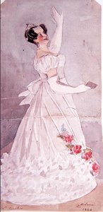 Angelica Catalani in Il Fanatico by Alfred Edward Chalon