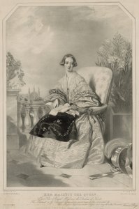 Queen Victoria by Alfred Edward Chalon
