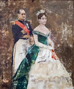 Jerome Bonaparte and His Daughter Mathilde