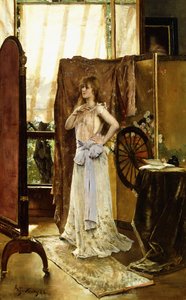 Rehearsing by Alfred Emile Stevens