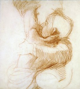Mother and Child, c.1851 by Alfred George Stevens