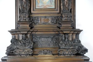 Detail of the Sam Wilson Chimneypiece, c.1908-14 by Alfred Gilbert