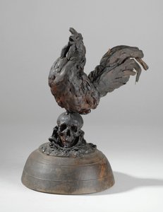 One of 9 maquettes for the Sam Wilson Chimneypiece, c.1908-14 by Alfred Gilbert