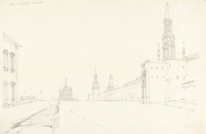 Moscow, 1827 by Alfred Gomersal Vickers