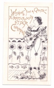 Aesthetic Playing a Violin, c.1881