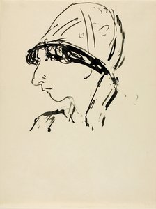 Head of a Girl by Alfred H. Maurer