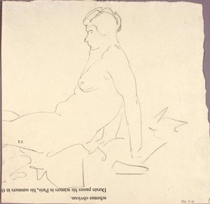 Reclining Nude by Alfred H. Maurer
