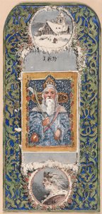 Calendar Design - January by Alfred Henry Forrester