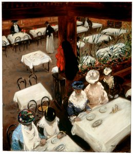 In a Café, 1905