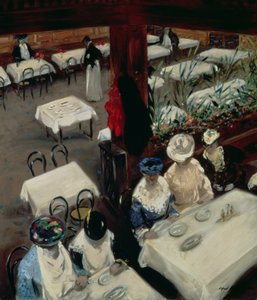 In a Cafe