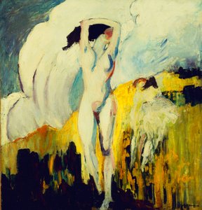 Nude in the Fields by Alfred Henry Maurer